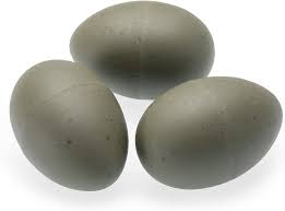 Imitation Seagull Eggs (Erastz) x 3