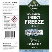 Organ-X Pro Insect Freeze Spray 500ml